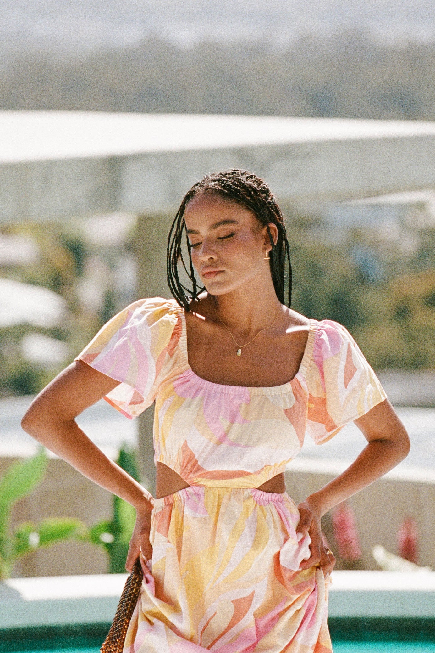 Unique Ezzy Midi Dress - A One - of - a - Kind Sample