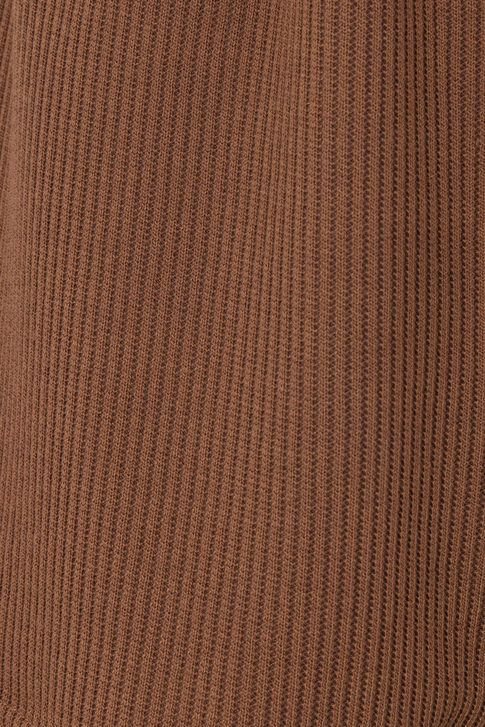 Chocolate Brown Lightweight Knit Rib Wyatt Shorts - A Fashionable Choice