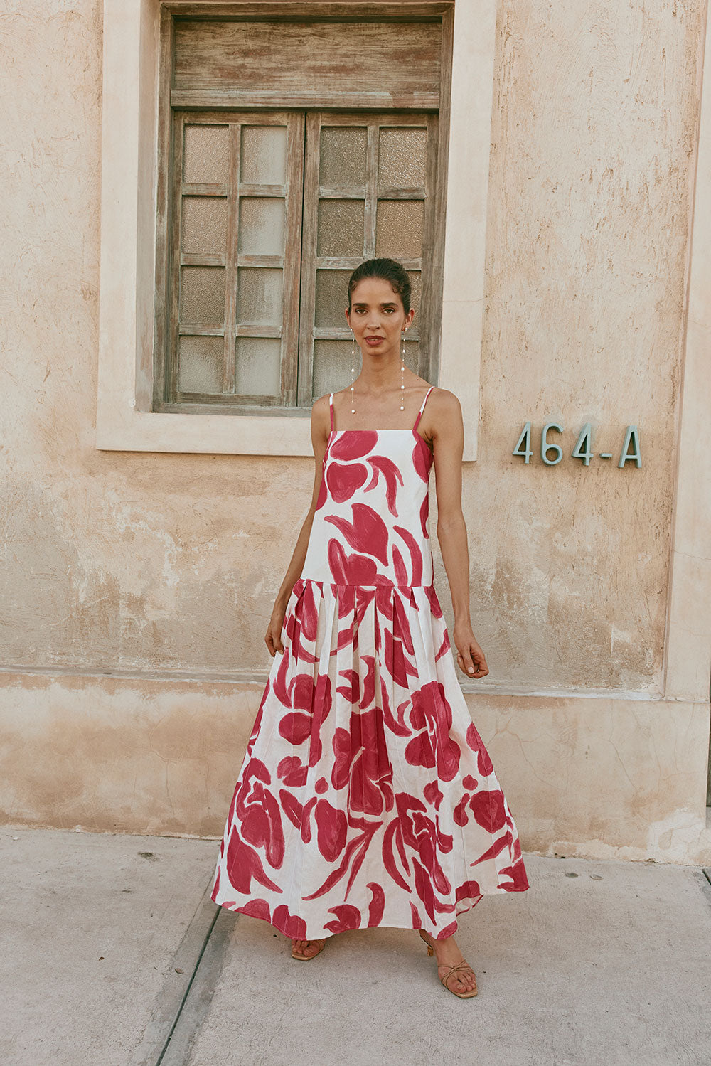 Ada Floral Patterned Bette Dress - Ideal for Special Events