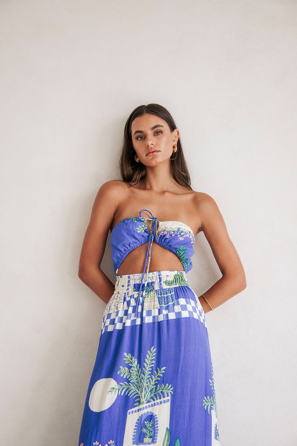 Sabo Exclusive Vista Blue Ellsley Women's Dress for Special Occasions