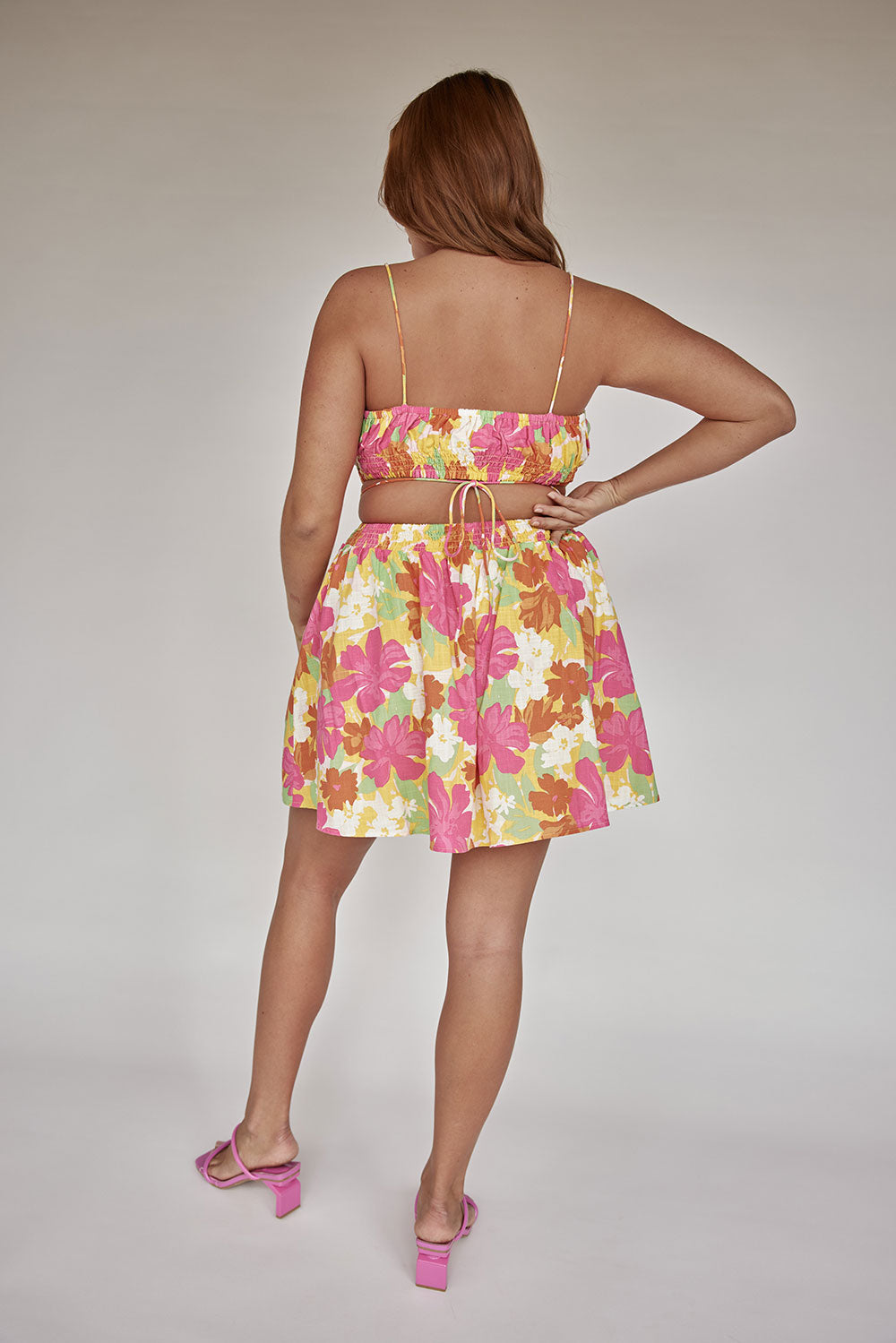 Exclusive Bianca Shirred Dress - Perfect XS Sample for You