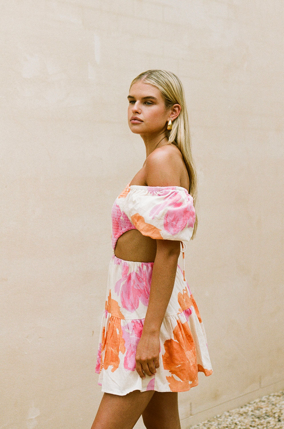 Unique Raffy Dress in Solstice Pink - One - of - a - Kind