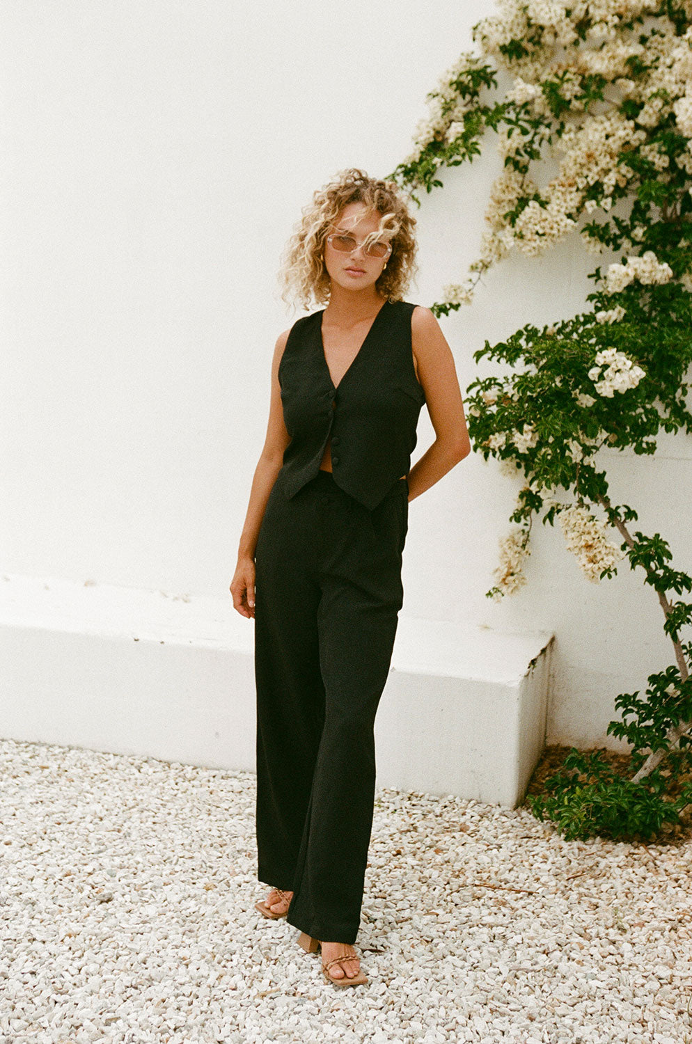 Black Luxury Remi Suiting Pants for Fashionable Outfits