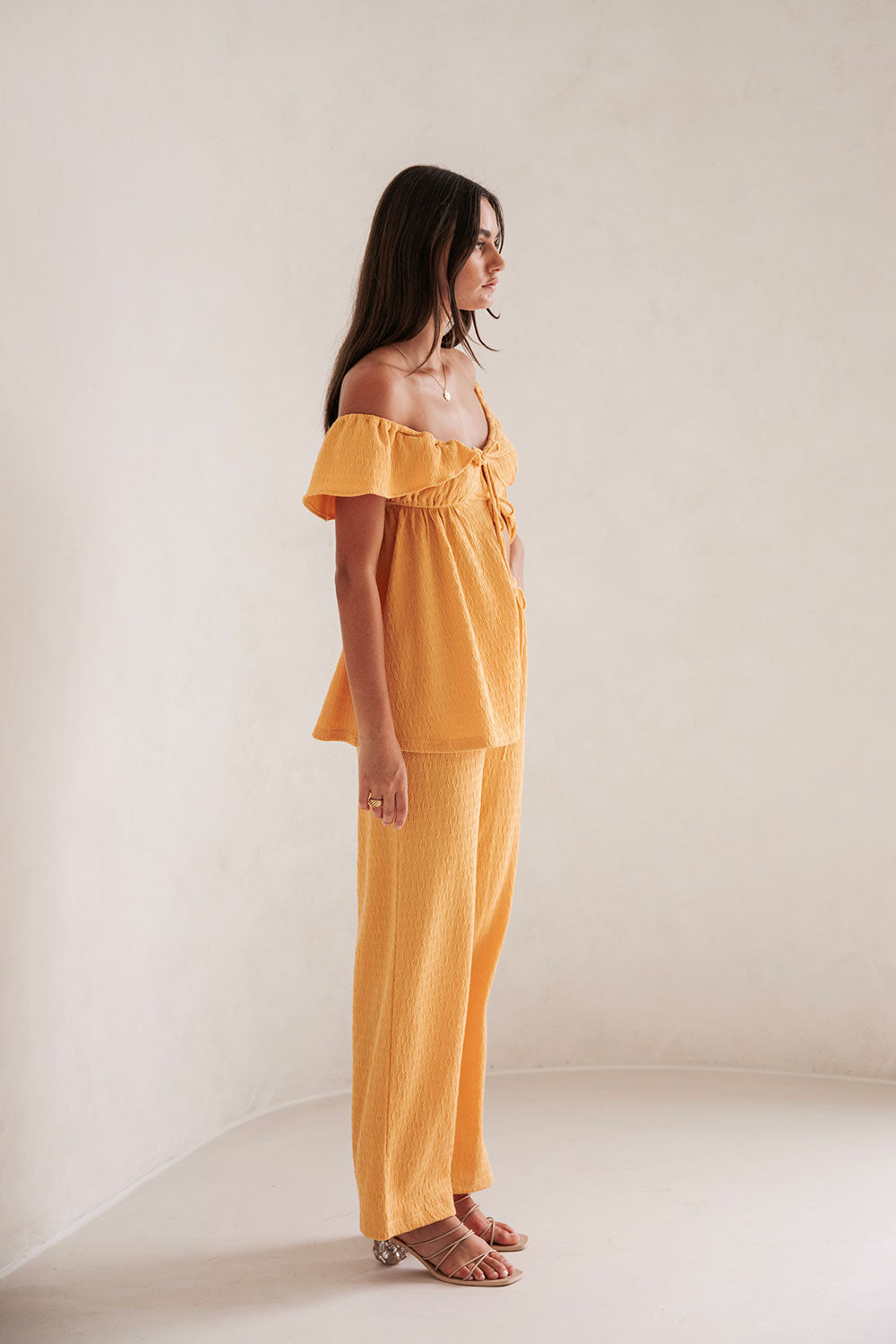 Exquisite Gold-Colored Kala Women's Top