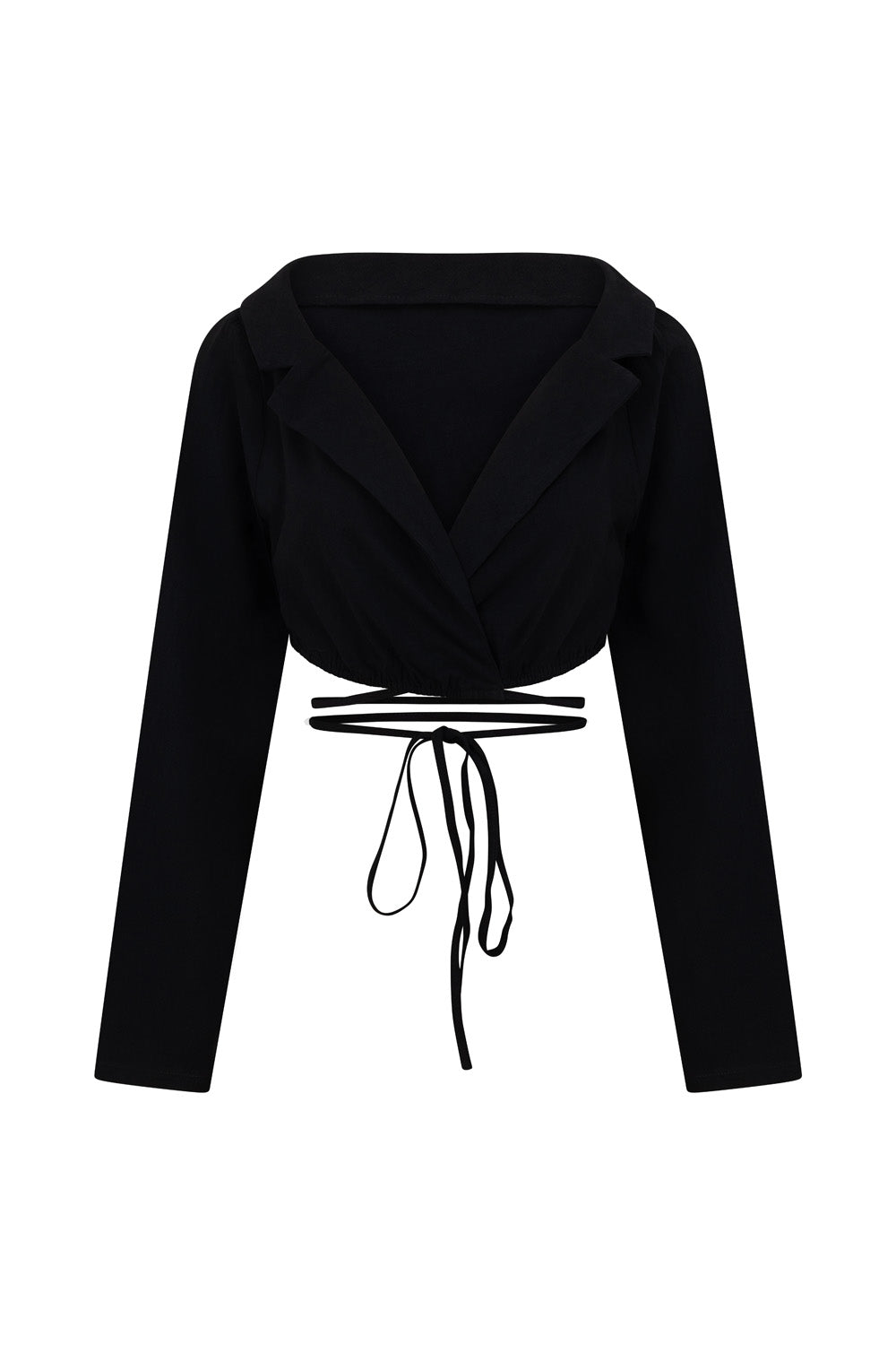 Exclusive Norella Wrap Top - Sample in Perfect XS Size