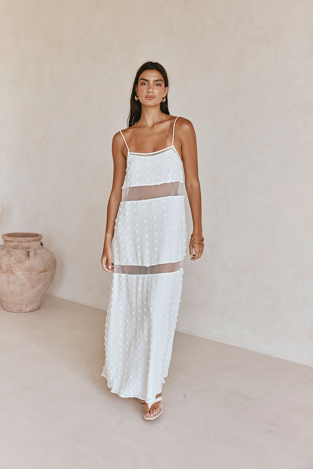 Elegant Feminine Miliano Maxi Dress for Women