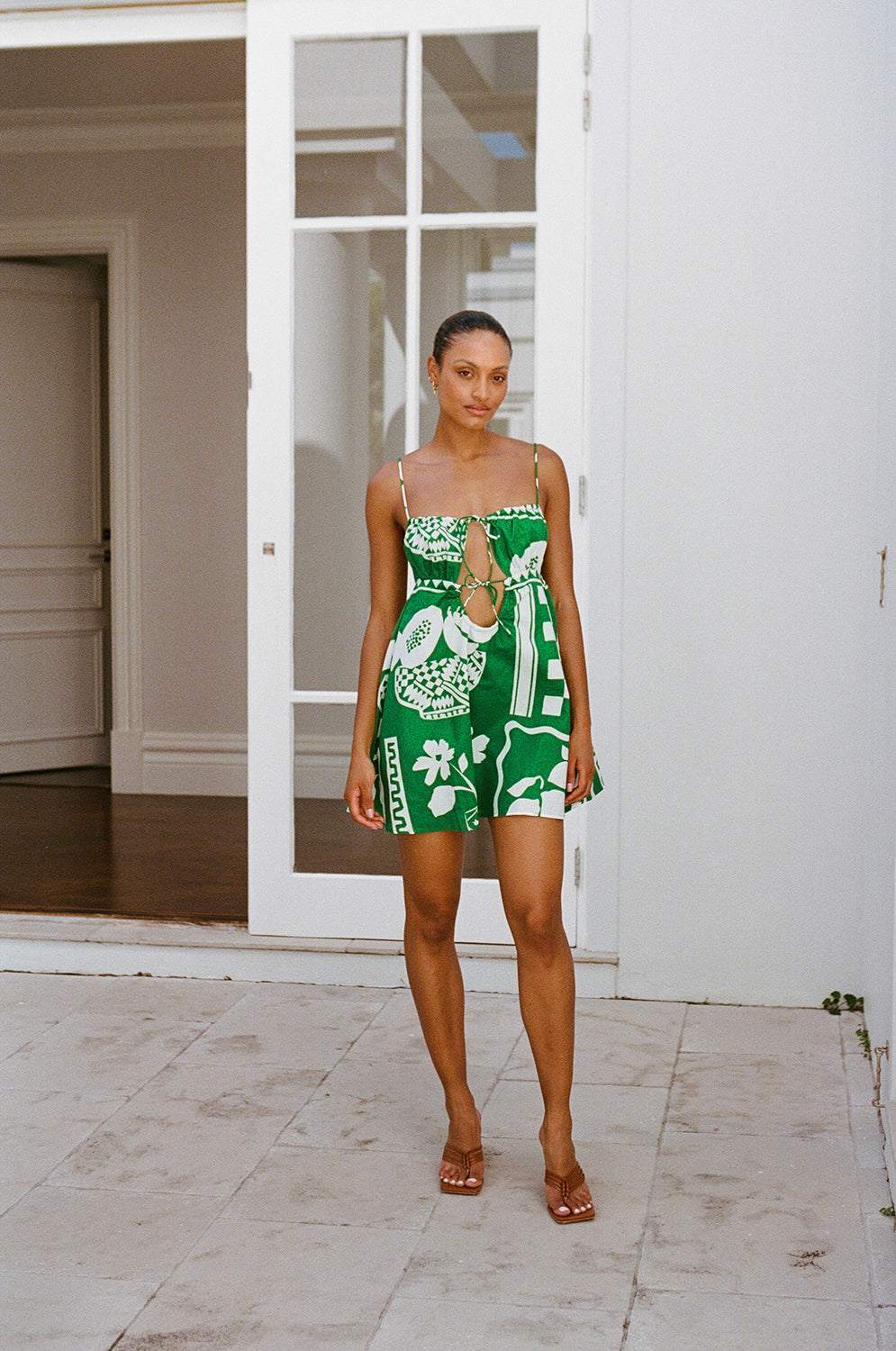 Exquisite Lemoni Green Sadie Dress for Charming Outfits