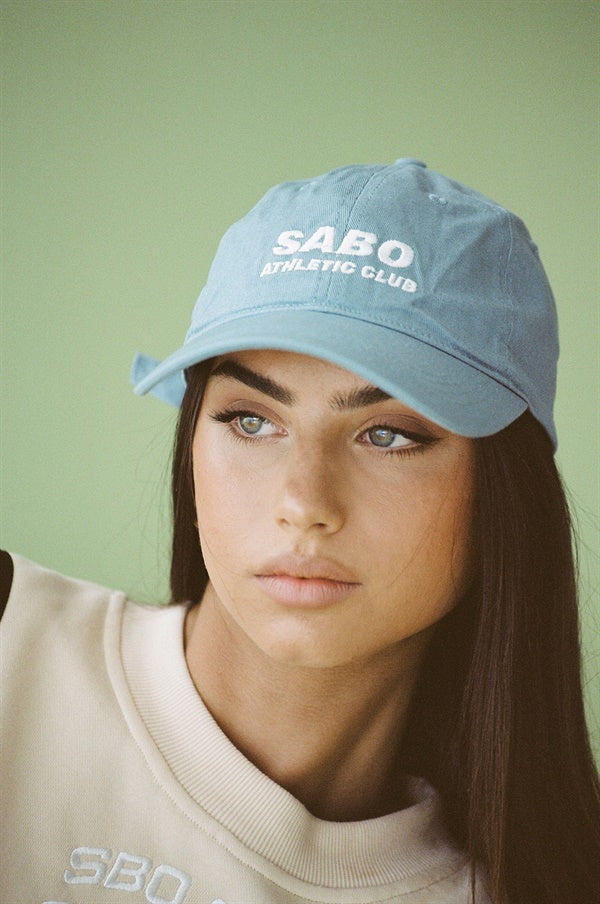 Blue Sabo Athletic Sports Cap - Ideal for Stylish Outfits
