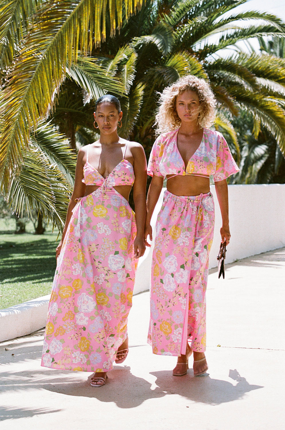 Exclusive Corsage Spring Naya Wrap Skirt for Long Lunches