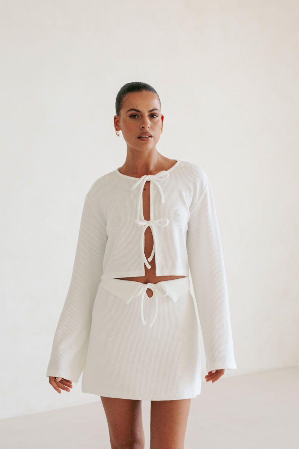 Unique Faint Grey-Lined Ayla Sample Top for Your Own Style
