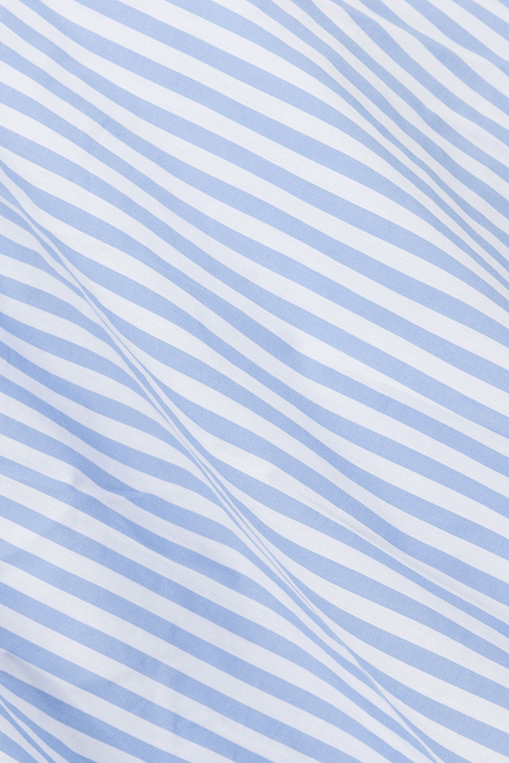 Sky Blue and White Striped Summer Pennie Women's Top