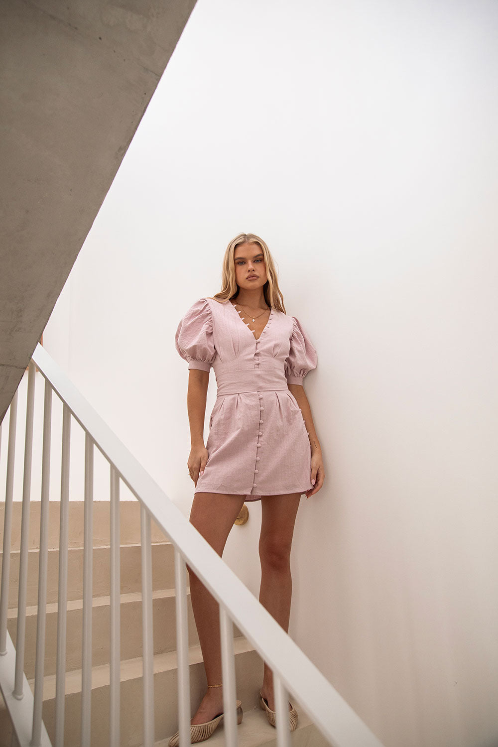 Unique Lilac Kori Sample Dress for Fashion Lovers