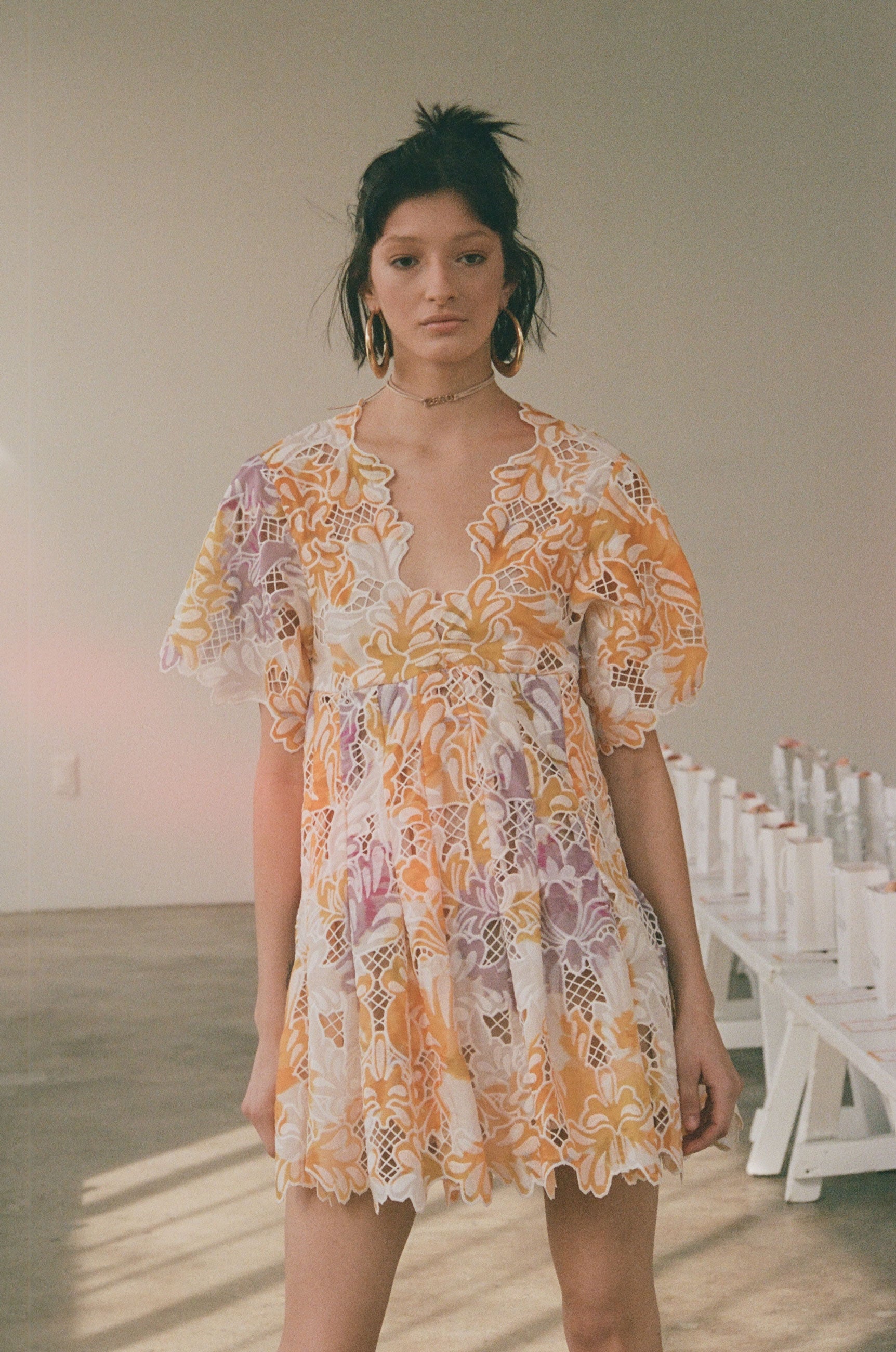 ZÃCO Exclusive Floreale Mellow 70's Inspired Gramercy Dress