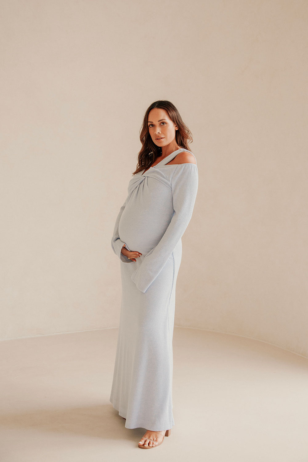 Blue Women's Nyla Party Dress from SABO x Kayla Boyd Collection