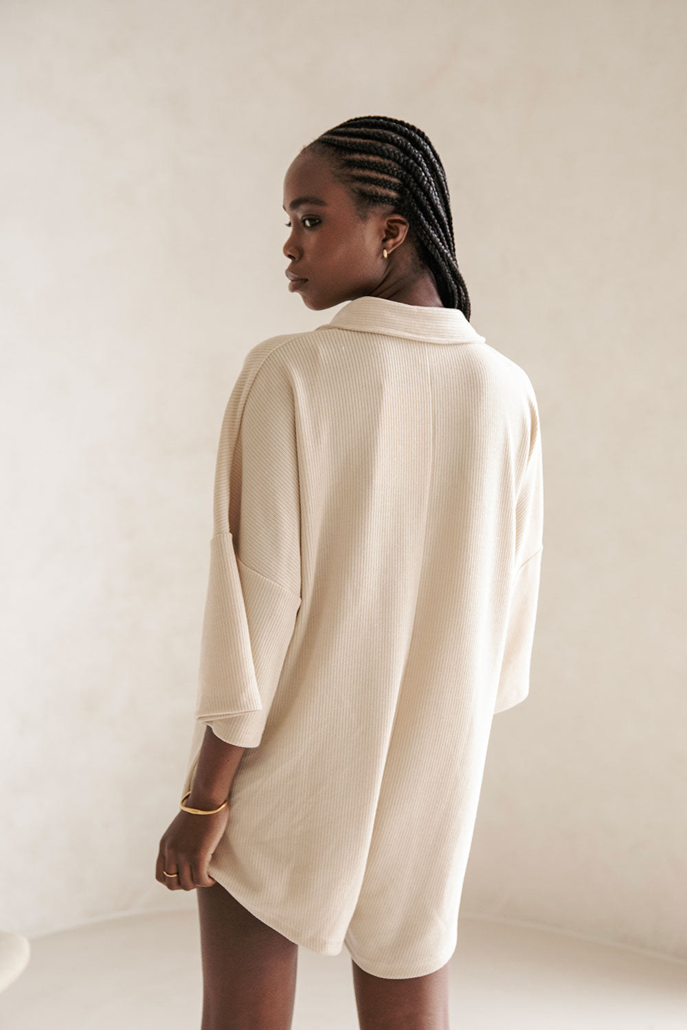 Beige Milena One - Piece Playsuit Sample