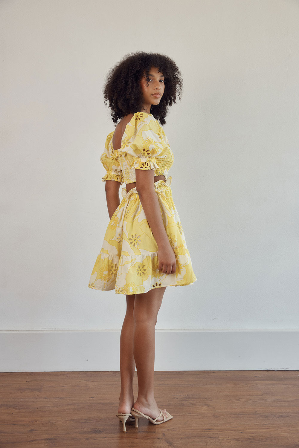 Exclusive Sample of Mariz Shirred Women's Dress