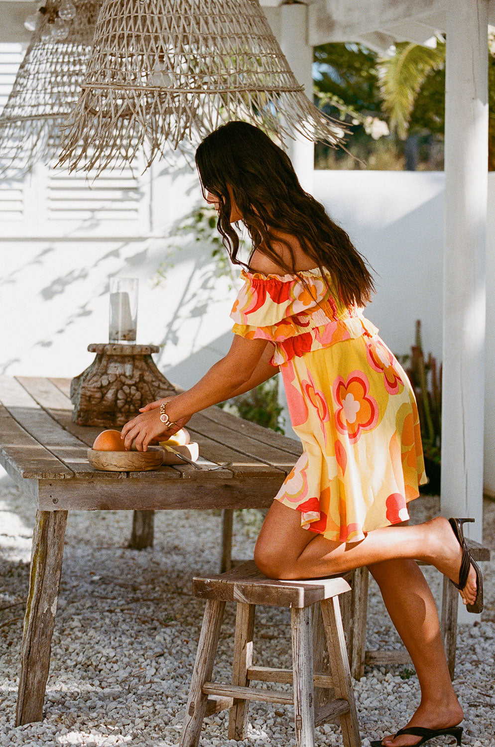 Stylish Jaden Off-the-Shoulder Party and Vacation Dress