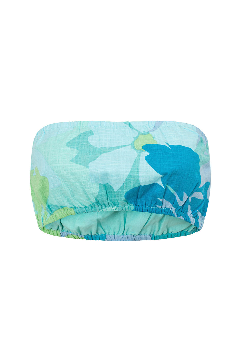 Maple Brand Bandeau Top with Exclusive Bold River Floral Print
