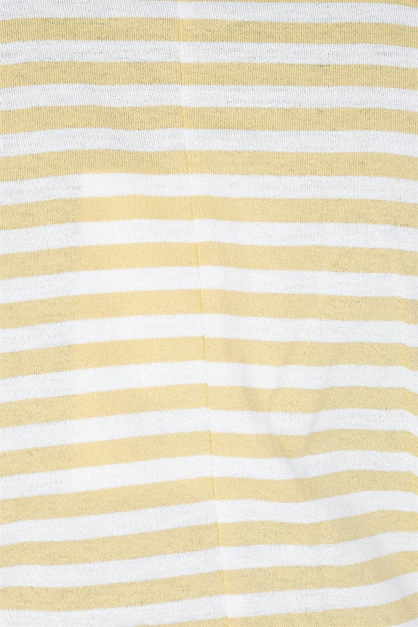 Stylish Yellow Comfy Striped Playsuit - A Unique Fashion Piece