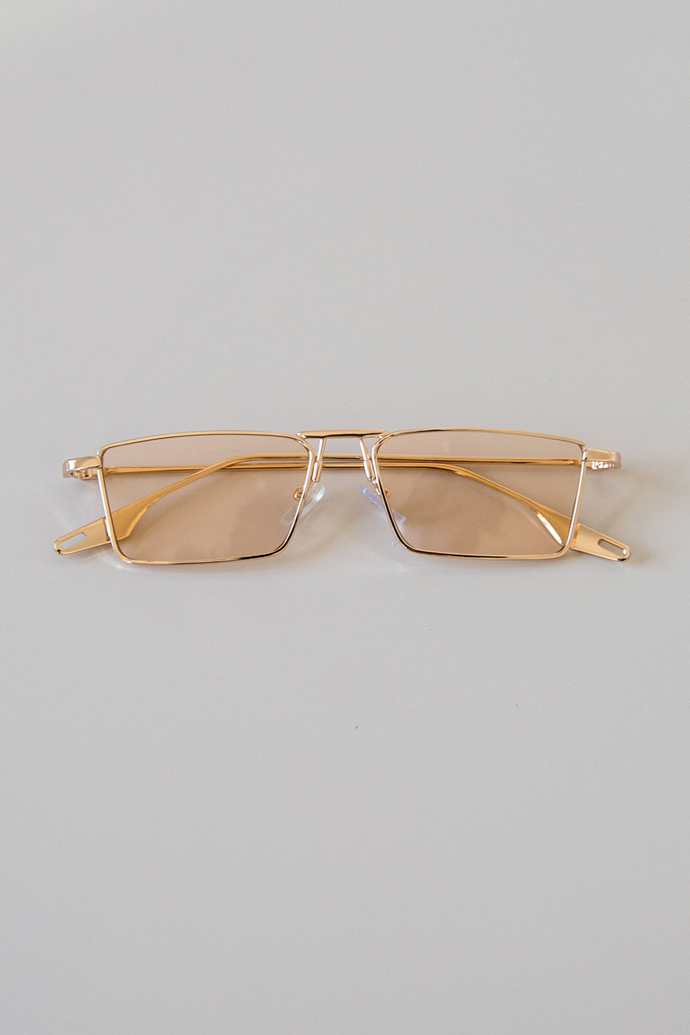 Stylish Elyse Tea - Colored Fashion Sunglasses Inspired by the 90s