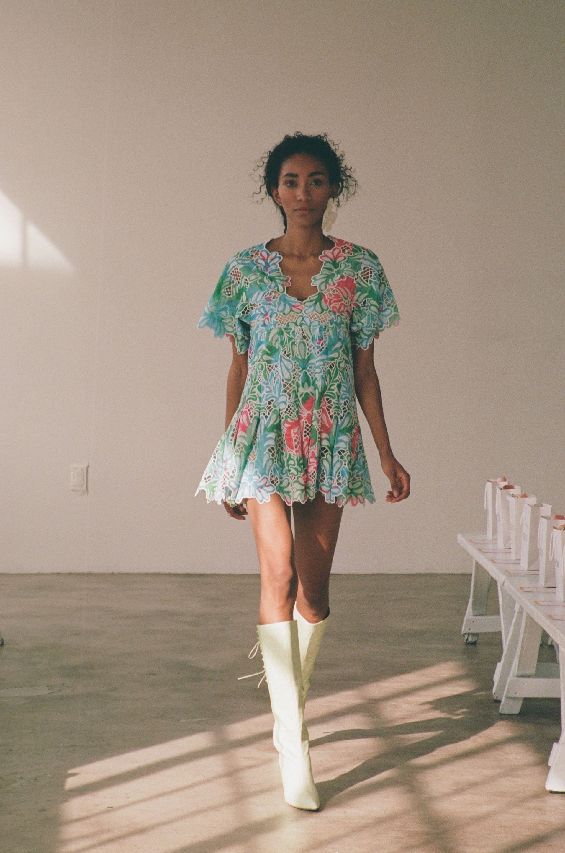 ZÃCO's Exclusive Floreale Printed Gramercy Relaxed-Fit Dress