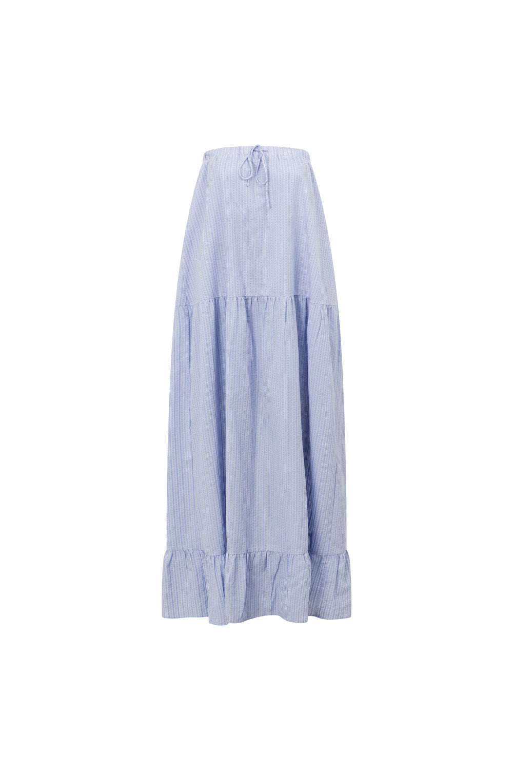 Sabo's Exclusive Lightweight Blue Bella Strapless Maxi Dress