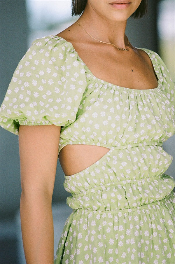 Unique Fern - Colored Wolfie Dress Sample in Size XS
