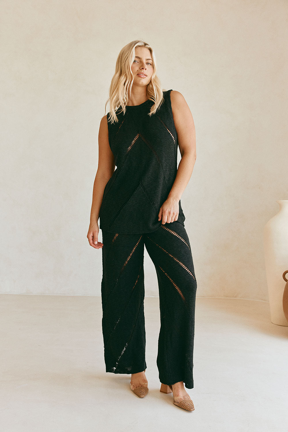 Exclusive Black Josiah Women's Top - One - of - a - Kind Sample