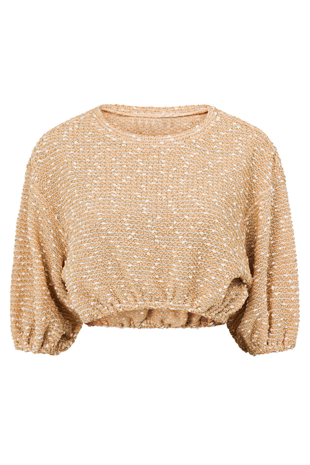 Sabo's Exclusive Tan West Top with White Speckles