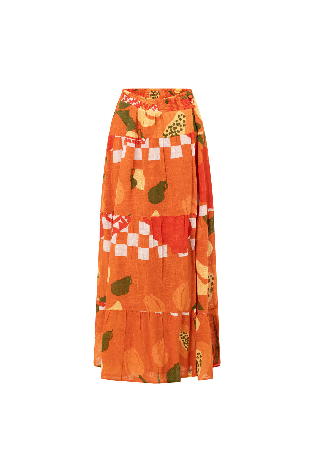Dolce Rossa Print Women's Lopez Maxi Skirt