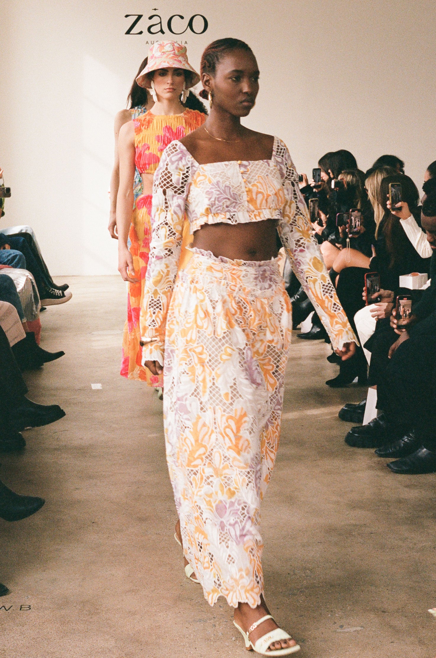 Floreale Mellow-Inspired High-Waisted Chelsea Maxi Skirt