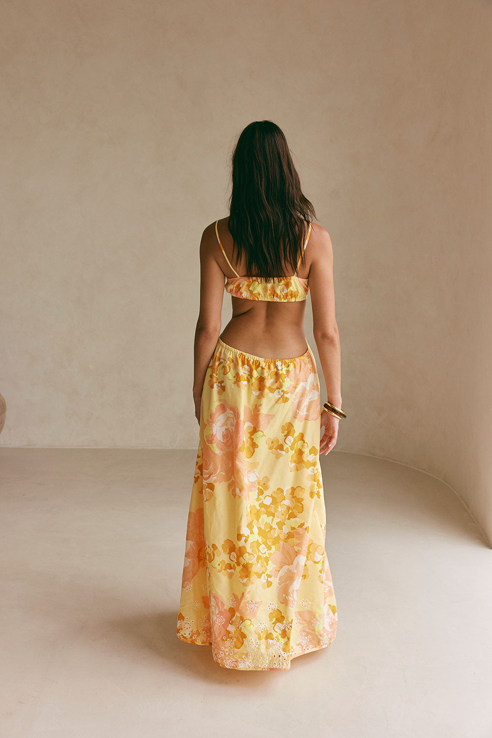 Sabo's Exclusively Designed Kaira Breeze Floral Print Women's Maxi Dress