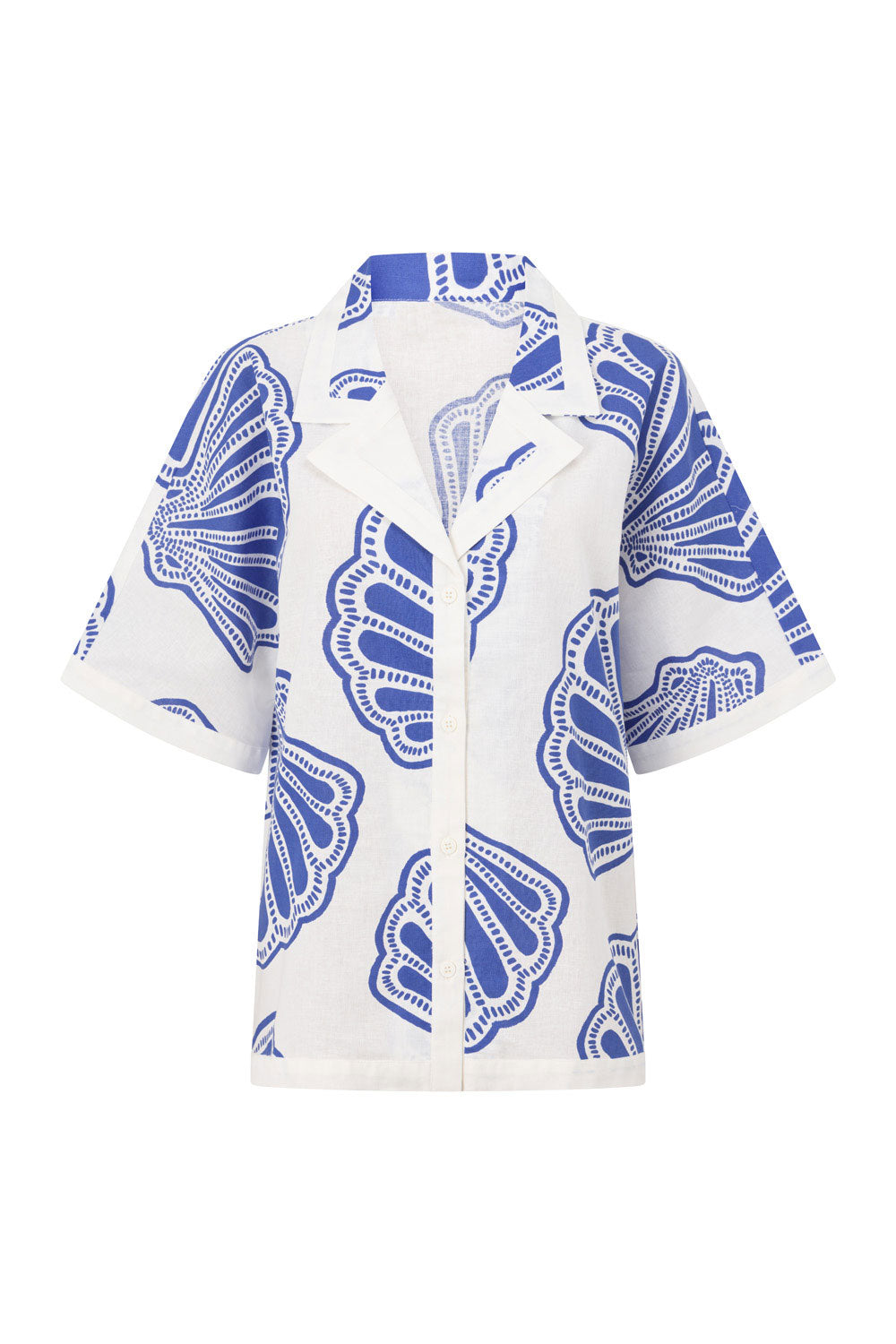 Summer-Inspired Kara Top with Exclusive Seashell Print