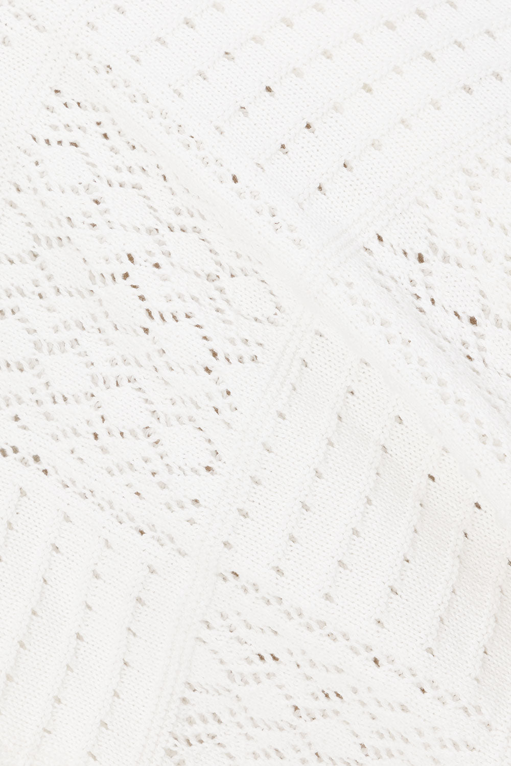 Sweet Vintage-Inspired White Cotton Martina Top