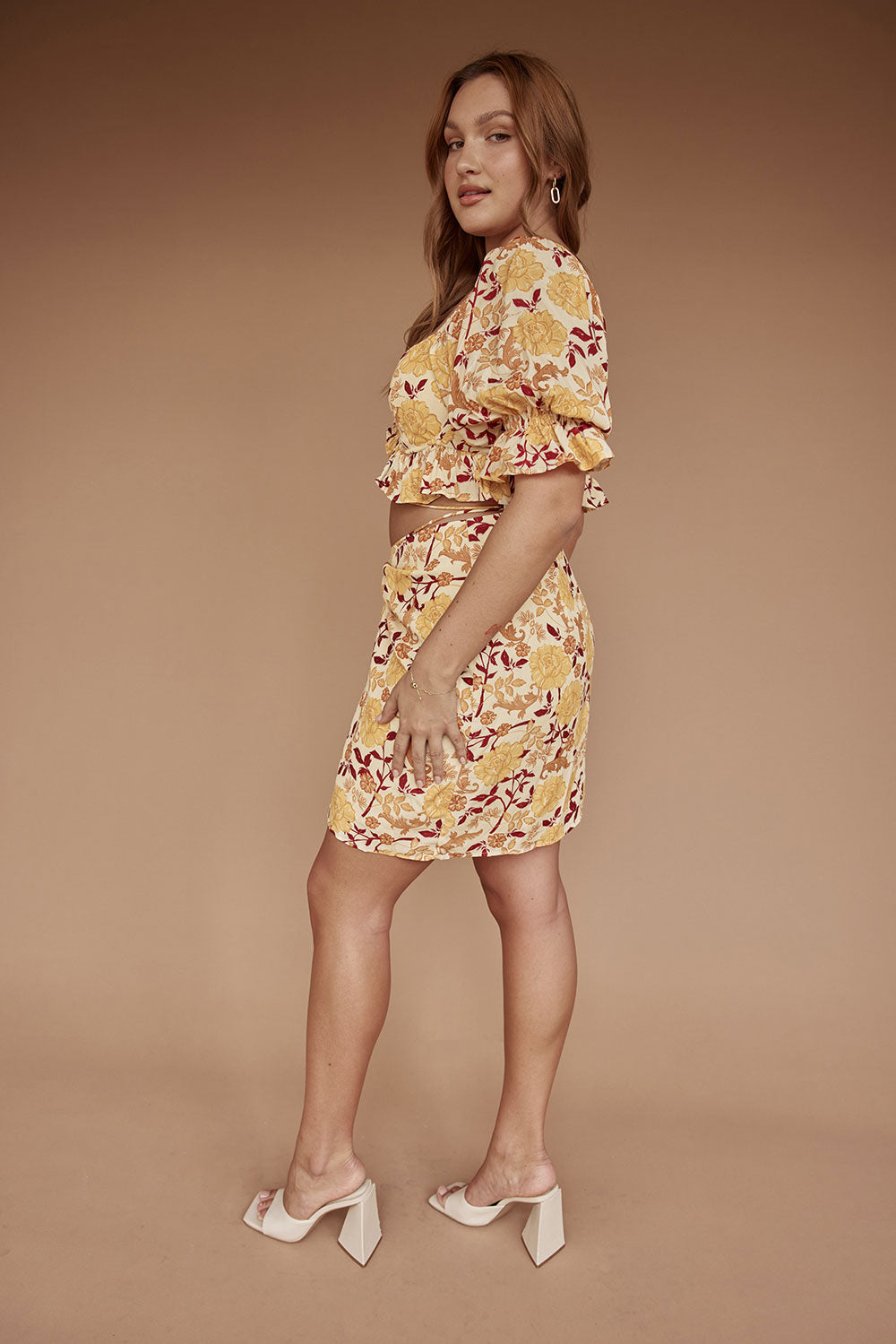 Unique Silky Ahlee Frilled Dress for Fashion Lovers