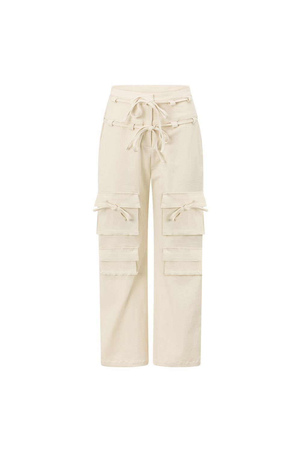 Cream-colored Jaicee Sample Pants for Fashionable Wear