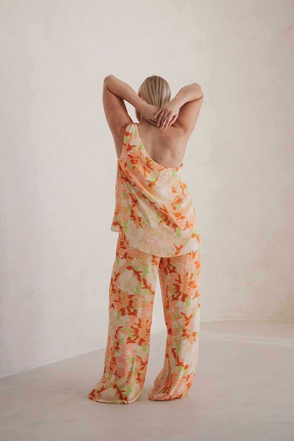 Fashionable Sample - Motion Floral Parlour Pants for Women