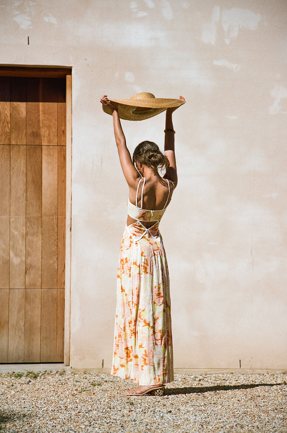 Exquisite Malaiya Motion Floral Zipper Crepe Dress
