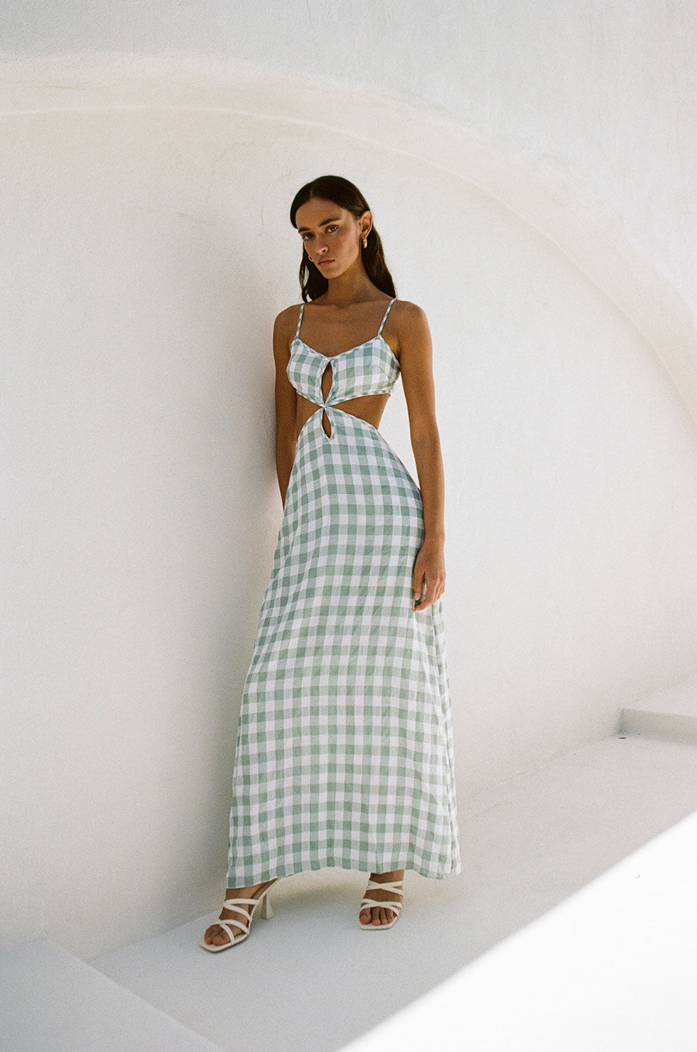 Unique Sunny Cutout Sample Dress with a Special Touch
