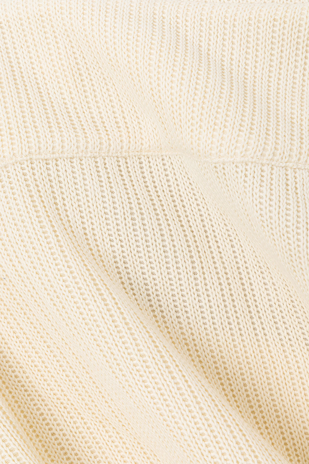 Beige Soft Pointelle Jersey Violette Wrap Mini Dress by Sabo