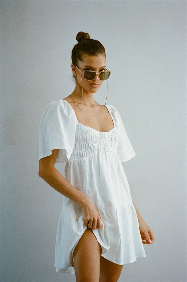 Unique Leia Babydoll Sample Dress with a Distinctive Flair