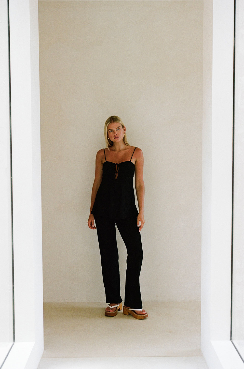Black Ashton Women's Jumpsuit - A Stylish All-Day Attire