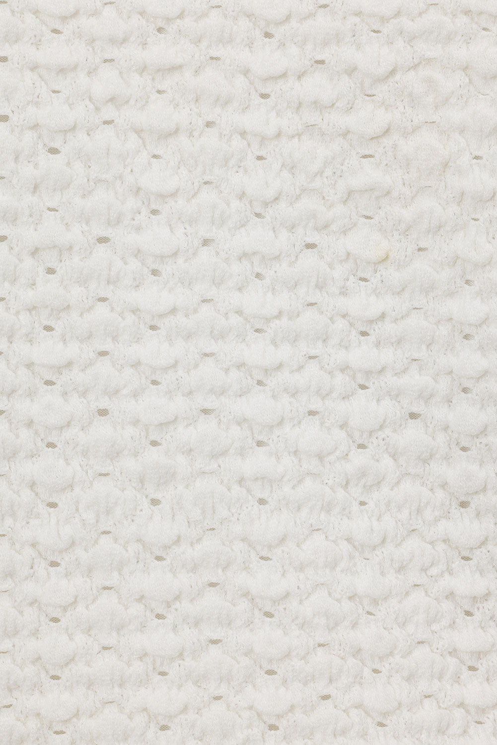 Exclusive Sabo-Designed White Textured Bubble Fabric Strapless Sasha Top