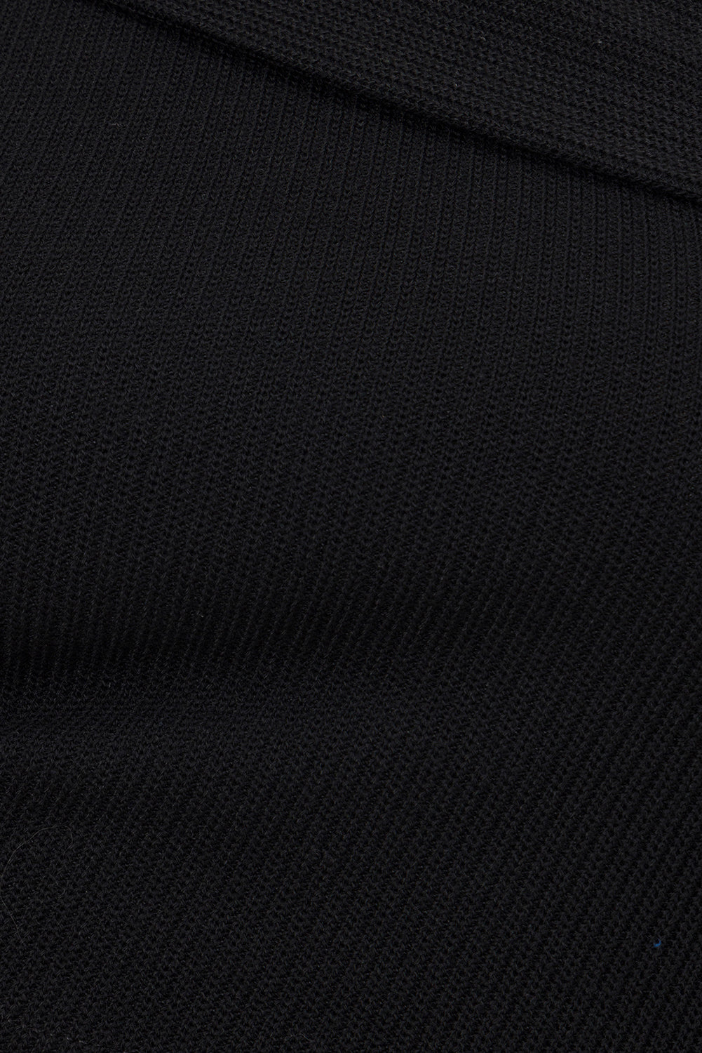 Stylish Black Asymmetric Off - Shoulder Chelsie Top