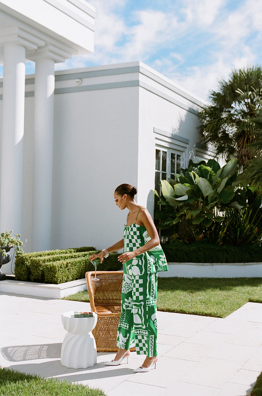 Exquisite Alani Top in Stunning Lemoni Green