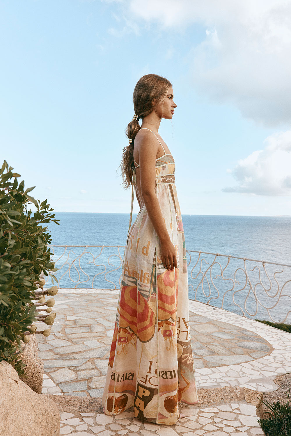 Unique Palermo Fiorire Rosa Dress - One - of - a - Kind Sample