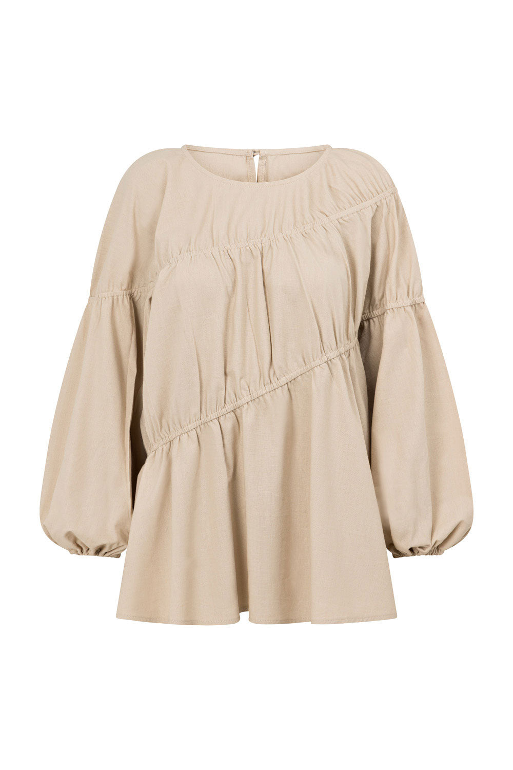 Sample Akel Tan Colored Women's Top