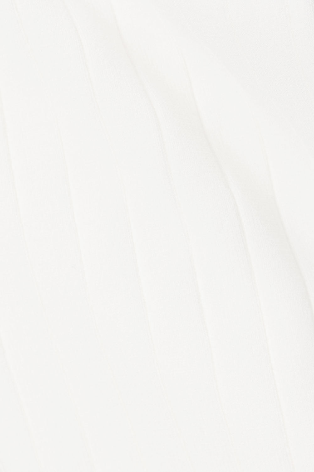 Exclusive Sabo-Designed White Textured Mini Pleated Elasticated Waist Saria Skirt