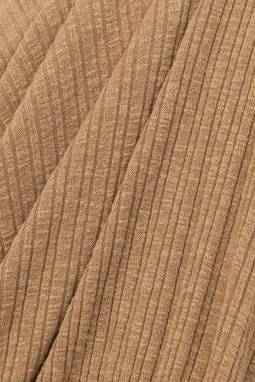 Sabo's Exclusive Juniper Tan Textured Ribbed Biscotti Colored Playsuit for a Comfy and Cute Look