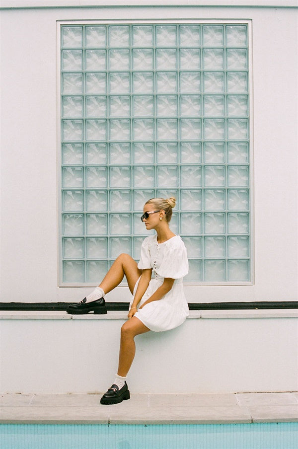 Exclusive White Santana Dress - A Unique Fashion Piece
